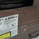 Victrola The Quincy 6-in-1 Bluetooth Record Player & Multimedia Center with Built-in Speakers  3-Speed Turntable, CD & Cassette Player, AM/FM Radio, Wireless Music Streaming (Espresso)