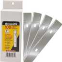 ALLWAY WSB100 Replacement Scraper Blade, 4", 100 Pack
