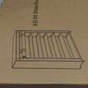 Laiensia 7-Tier Vertical Shoe Rack Organizer, Space Saving Shoe Storage Organizer, Non-Woven Cover Shoe Shelf Holds 28-35Pairs for Bedroom, Hallway, Closet Entryway, Black