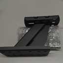 Qualward Spare Tire Mount Bracket for Trailer & Carrier - 300lbs Capacity, Fits 4 & 5 & 6 Lugs Wheels on 4", 4.25", 4.5", 4.75", 5" or 5.5" Bolt Patterns, Triple Anti-Loose Design