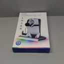 PS5/Slim/Pro Stand for Disc & Digital Console, PS5 Cooling & Charging Station with RGB Lights, PS5 Controller Charger Built-in 3 Level & AUTO Adjustable Fan, PS5/Slim/Pro Accessories for PS 4 Cases (Black & White)