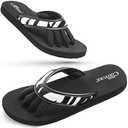 Pedicure Sandals with Built In Toe Separators for Women - Comfortable Spa Style Flip Flops for Home, Salon, Yoga & Gym Use, Size: Small(5-6)
