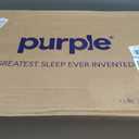 Purple Harmony Pillow Standard, Medium Feel, Med Height - Talalay Latex Foam Cooling Pillow for Combo or Side Sleepers, 360 Hex GelFlex Grid for No-Pressure Support and Luxurious Weightless Feel