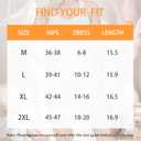 Slip Shorts for Women Under Dresses Anti Chafing Boyshorts Seamless Smooth Shorts (M)