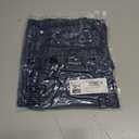 Haloumoning Girls Wide Leg Baggy Jeans Kids Fashion Pleated Elastic High Waist Denim Pants with Pockets 5-14 Years (7-8 Years, Navy Blue)