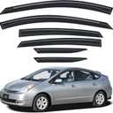 Window Visors Rain Guards for 2004-2009 Toyota Prius (Not for Prius c/v)