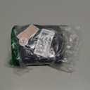 95% Cotton V Neck Crop Ribbed Knit Tank Tops for Women Summer Going Out Camisole Tops Casual Layering Cami Shirts Black M