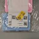 Palksky Silicone Snack Containers with Lids, 3PCS Snackle Box Container 2/Tow/Double Compartment, Reusable Condiment Containers, Small Mini Food Snack Boxs (Bule*1 & Pink*1 & Yellow*1)