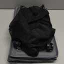 DOKEHOM 29-Inches Enlarged Slim Laundry Basket with Removable Wash Bag on Wheels, Collapsible Rolling Laundry Hamper, Foldable Narrow Corner Clothes Storage Bins (Dark Grey)