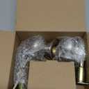 BESTTEN Keyed Same Exterior Door Knob and Single Cylinder Deadbolt Combo Set, Keyed Alike Entry Door Knobs with Lock and Keys for Entrance and Front Door, Satin Nickel