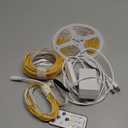 65.6ft COB LED Strip Light with Remote, 3000K Dimmable Bright Warm White Led Lights Strip, Flexible DC24V Led Tape Light for Bedroom, Kitchen, DIY Lighting (2 Rolls of 32.8ft)