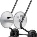 Hose Reel Cart with Wheels, Metal Heavy Duty Water Hose Reel Cart 200 ft Hose Capacity, Garden Water Hose Carts Mobile Tools with 2 Wheels For for Garden Watering, Car Washing