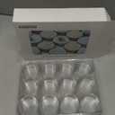 Chocolate Covered Round Cookies Molds, Biscuit Chocolate Mold, PET Plastic Mold-Round Cookies Mold Cylindrical Cylinder Candy Pudding. (Small)