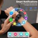 Smart Watch for Men Women (Answer/Make Calls), 1.91"HD Smartwatch Heart Rate/Sleep Monitor/Pedometer/Calories, 2026 New Fitness Watch with 113+ Sport Modes, IP68 Waterproof for Android iOS Black