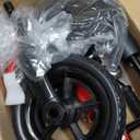 YGJT 3 in 1 Tricycle for Toddlers Age 2-5 Years Old, Folding Kids Balance Bike with Adjustable Seat and Removable Pedal, Toddler Bike Ride-on Toys for Infant, Gifts for Baby Boys Girls Birthday(Red)