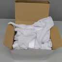 4 Pack Halloween Hanging Ghost Decorations, 27.5" Light Up Spooky Floating Ghosts with Blue LED, Outdoor & Indoor Haunted House, Porch, Yard, Party Decor, Patio Lawn Garden