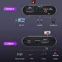 avedio Links HDMI ARC Audio Extractor Converter 4K@60Hz, HDMI to Optical Toslink SPDIF + 3.5mm AUX Jack Stereo Audio Adapter Converter Splitter Inserter Embedder Support HDCP2.2 Digital PCM DTS 5.1