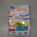 Winlyn 24 Sets Winter Decorations DIY Elf Ornaments Christmas Craft Kits Foam Elf with Snowflake Festive Foam Stickers for Kids Holiday Seasonal Gift Home Classroom Activities Party Favors