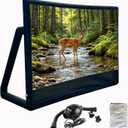 Portable 10FT/120IN Inflatable Projector Screen Outdoor Inflatable Movie Screen with Air Pump Suitable for Camping and Home Parties