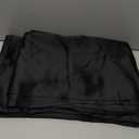 RYB HOME Extra Wide Curtains Blackout - 100% Privacy Backdrop Curtains & Drapes for Sliding Glass Door Bedroom Large Window Decor Shared Office Partition Screen, W 100 x L 84, Black