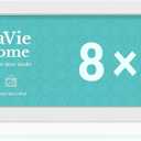 8x24 Picture Frame White, Panoramic Picture Frame for Wall Decoration, Classic Black Minimalist Style Suitable for Decorating Houses, Offices, Hotels（1 Pack）