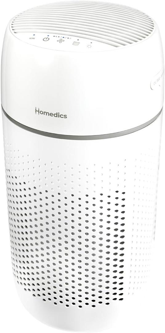 Homedics Air Purifier 5-in-1 HEPA-Type Filtration 853 Sq Ft, Medium