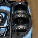 ROODO 4 Wheel Dog Cat Pet Stroller Best Lightweight Foldable Compact Portable Jogger All Terrain Travel Pet Gear Puppy Doggie Bunny Kitty Stroller for up to 30lbs Medium Small Dogs Cats(Sky Blue)