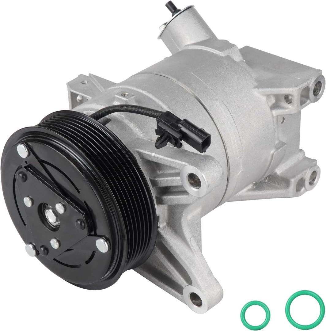 AC Compressor with A/C Clutch Compatible with Nissan Maxima 3.5L 2008-2014, Murano 3.5L 2009-2014, Quest 3.5 2011-2015, Pathfinder 3.5 2013-2015, Replace CO 11319C