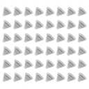 Uxcell 100pcs Small Shower Head Replacement Nozzles, Silicone Nozzle Sprinkler Spout Round Nib Shower Head Repair Parts Fit Hole Diameter 5mm, Light Grey