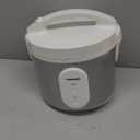 TOSHIBA Rice Cooker & Steamer Simple 5.5 Cup(Uncooked) with Steaming Basket, Removable Non-Stick Inner Pot & Inner Lid, for Soups, Stews, Grains&Oatmeal, One Touch&Keep Warm Function, Silvery White