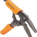 Klein Tools 38611 Long Nose Locking Pliers with Quick Release Handles, Ideal for Tight Spaces, High Torque and Gripping Power, 6-Inch