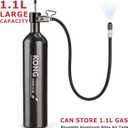 Tubeless Tire Inflator 1.1L- Tubeless Bike Pump Max160 Psi - Tubeless Booster Compatible with Presta Valves for Road, Mountain E-Bike