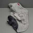 Sunbeam Contoured Heating Pad for Neck & Shoulder Pain Relief with Auto Shut Off Moist Heating Option 22 x 19 Grey