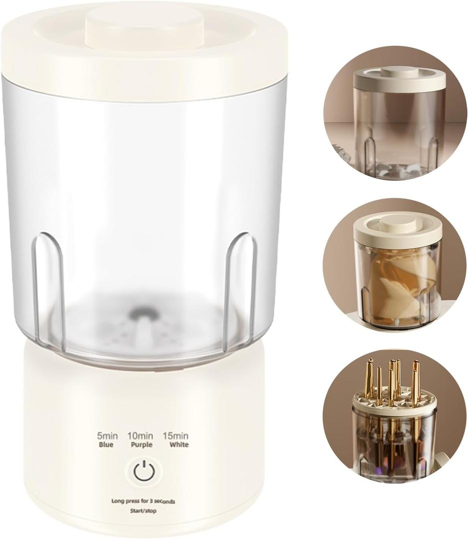 Mini Portable Washing Machine, Underwear Small Washing Machine Compact Laundry,1.6L Dual Mode, Makeup Brush Cleaner Solution Mini Washer for Apartment, Home, Hotel and Camping-2 Cups