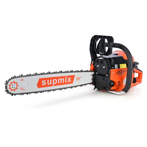 62cc Gas Chainsaw 20 Inch Gas Powered Chainsaws 2-Cycle Petrol Handheld Gasoline Chain Saw Power Saws for Cutting Wood Tree Trimming