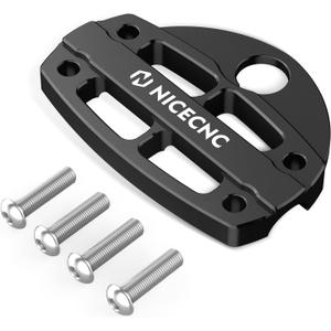 NICECNC Handlebar Clamp Aluminum Compatible with Yamaha Raptor 700 2006-2009 2011-2026, Raptor 700 Special Edition 2010 Black