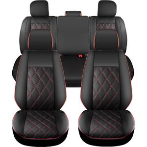 for Tacoma Seat Covers Custom Fit for 2016-2023 Crew Double Access Cab/Extended Cab Toyota Tacoma with Water Proof Faux Leather - Center Console Armrest Covers - Fully Covered for Tacoma Seat Covers Custom Fit for 2016-2023 Crew Double Access Cab/Extended Cab Toyota Tacoma with Water Proof Faux Leather - Center Console Armrest Covers - Fully Covered