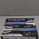 Cawiew 4 Pack Light up Sword Saber with FX Sound (On-Off Control) and Full Retractable Handle, 4 Colors LED Glow in The Dark Toy for Kids Adult