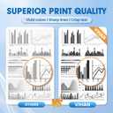 TN-433 TN433BK Toner Cartridge 1 Pack Replacement for Brother TN433 TN433BK Toner Cartridge HL-L8360CDW MFC-L8900CDW Printer Ink