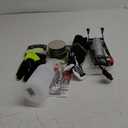 Scotch 4 Count 3.5" Furniture Sliders, Franklin Sock'r Shin Guards Size X-Sm, Boss Task Work Gloves (1 pair, Size L), E6000 Industrial Strength Contact Adhesive (2 FL Oz), Blackburn Air Foot Pump 100PSI, Generic 32 FL Oz Clear Spray Bottle