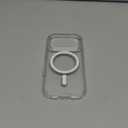 TORRAS Stronger Magnetic Shockproof for iPhone 17 Pro Case, Compatible with MagSafe, Military-Grade Drop Protection, Camera Control, DIY Button, Slim Clear Phone Case for iPhone 17 Pro, Clear