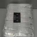 Juvale Disposable Slippers for Guests - Individually Wrapped Spa & Hotel Slippers - Slip-Resistant Shoes - Travel-Friendly Disposable Shoes - Medium (Men’s US 10/Women’s US 11) White - Pack of 24