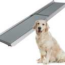 PetSafe Happy Ride Compact Telescoping Dog Ramp - Portable Pet Ramp for Cars, Trucks & SUVs with Adjustable Sizing - Non-Slip Design - Lightweight Pet Mobility Assistance - Extra Long