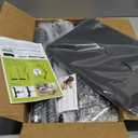 WALI Single Monitor Mount, Gas Spring Monitor Arm for 17-34 inch Screens, Adjustable Computer Monitors Stand up to 26.4lbs, with Clamp and Grommet Base, Mounting Holes 75 and 100mm (GSMP001N), Black