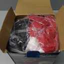 Joiedomi 6 FT Hanging Christmas Inflatables Decoration, Christmas Inflatable Climbing Santa with Build-in LED, Blow Up Santa Yard Decoration for Xmas Party, Roof, Outdoor, Garden, Lawn Decor