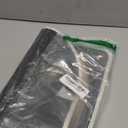 YDKGL Half Circle Bath Mat, Non Slip Bath Mat, Thin Bathroom Rugs Fit Under Door Quick Dry Absorbent Washable Bathroom Mat with Rubber Backing, Brown Beige 16x24