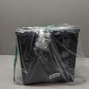 KYODOLED Locking Mailbox Wall Mount, Locked Mail Boxes, Mailbox with Key Lock for Outside, Large Capacity Drop Box for Newspapers, 13 x 3.4 x 11.8 Inch, Black