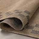 Loloi Chris Loves Julia Providence Collection PRC-01 Natural/Charcoal 9'-2" x 13', .12" Pile Height, Indoor/Outdoor Area Rug