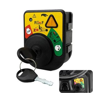 925-06119c 725-04227 Ignition Switch Module with 2 Key Compatible with Cub Cadet LT1042 LT1045 LT1046 LTX1040 XT1 LT42 LT46 LT50 XT2 LT42 LT46 SLX50/MTD Craftsman T110 T1200 T1400 T1600