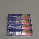 Fixodent Ultra Max Hold Secure Denture Adhesive Cream for Full and Partial Denture Wearers, 2.2oz (Pack of 4)
